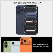 iPhone 17 Pro Easy DO Tempered Glass Screen Protector Guard | GT Series (Clear) - 3 Pack