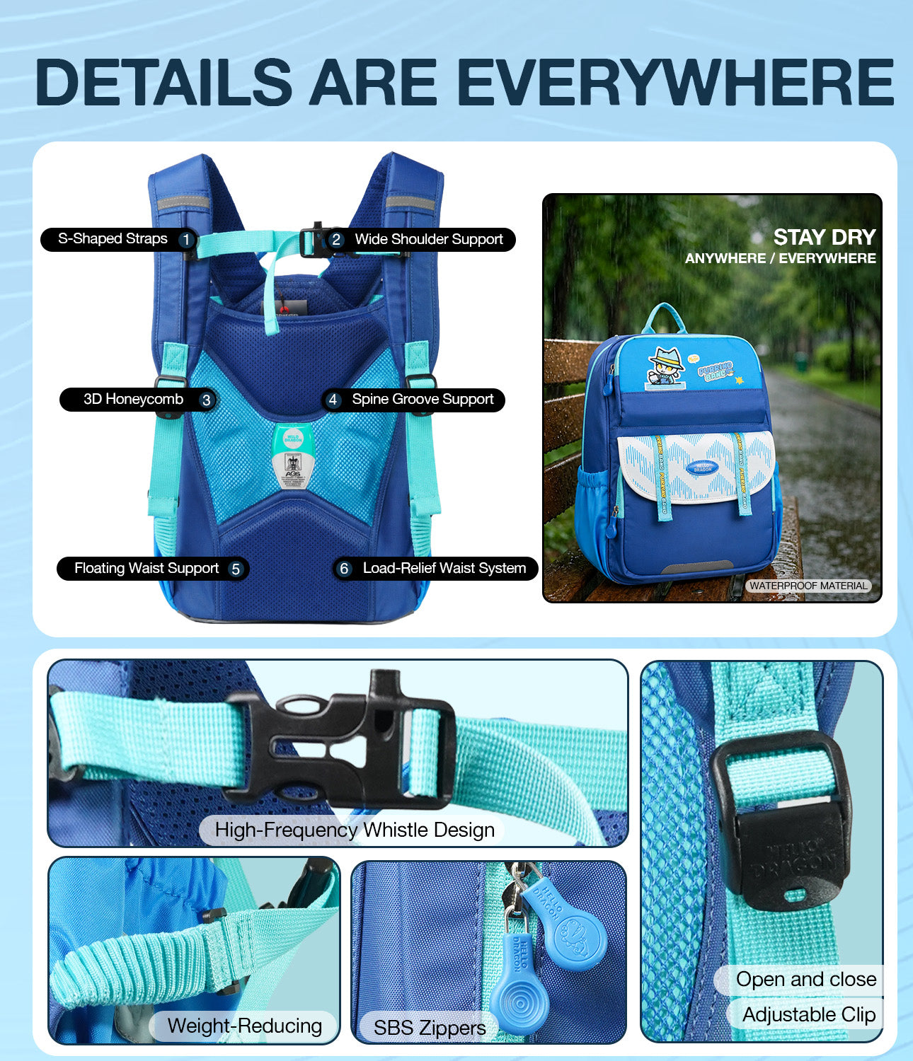 school bags for 4-7 years old