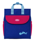 violet school lunch bag