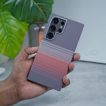 Samsung Galaxy S24 Ultra Back Cover Case | Carbon Fiber Mag-X - Gray