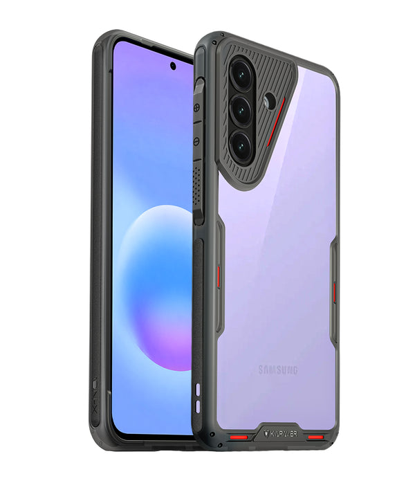 Samsung Galaxy A57 Back Cover Case | iON-X - Smoke Black