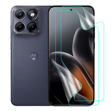 Moto Edge 70 Fusion Screen Protector Guard [Clear] | Easy Do Film - 2 Pack [NOT TEMPERED GLASS]