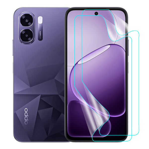 Oppo K14X Screen Protector Guard [Clear] | Easy Do Film - 2 Pack [NOT TEMPERED GLASS]
