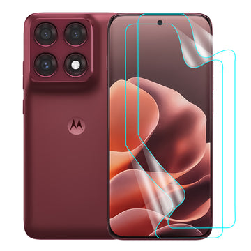 Moto Edge 70 Pro Screen Protector Guard [Clear] | Easy Do Film - 2 Pack [NOT TEMPERED GLASS]
