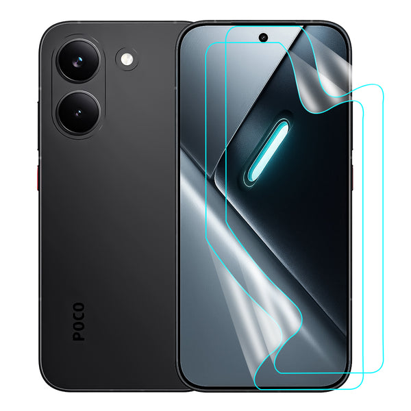 Xiaomi POCO X8 Pro Screen Protector Guard [Clear] | Easy Do Film - 2 Pack [NOT TEMPERED GLASS]
