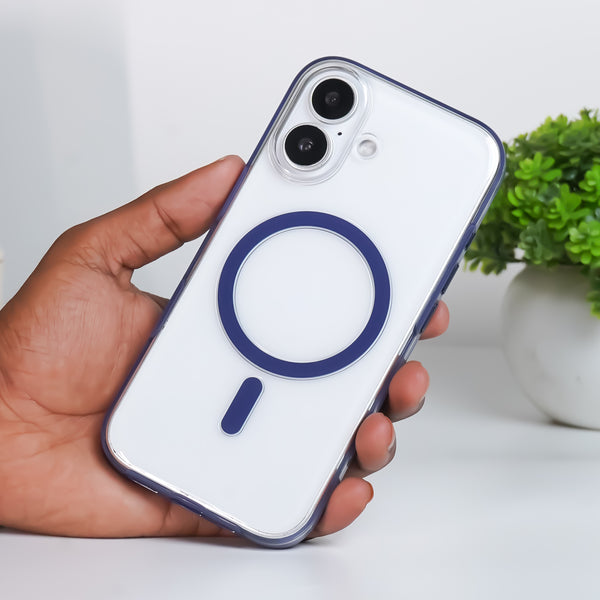 iPhone 17 Back Cover Case | Grip Case Mag-X - Blue