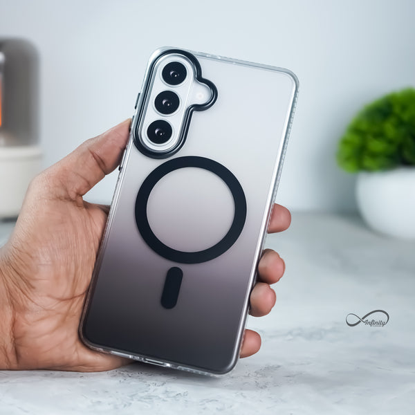 Samsung Galaxy S26 Plus Back Cover Case | Gradient Mag-X - Black