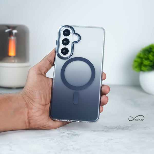 Samsung Galaxy S26 Plus Back Cover Case | Gradient Mag-X - Blue