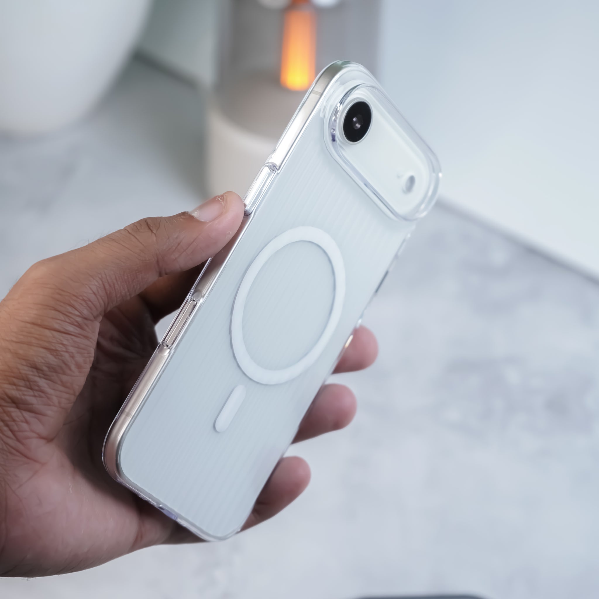 iPhone 17 Air Back Cover Case | Suitcase Mag-X - Matte Clear