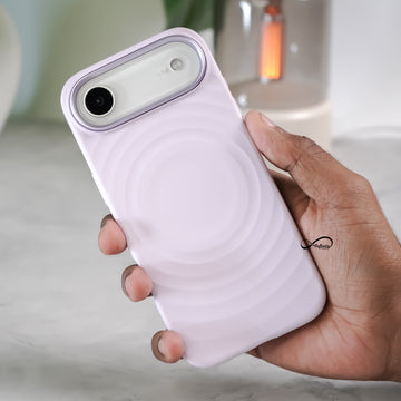 iPhone 17 Air Back Cover Case | Silicone Mag-X - Purple