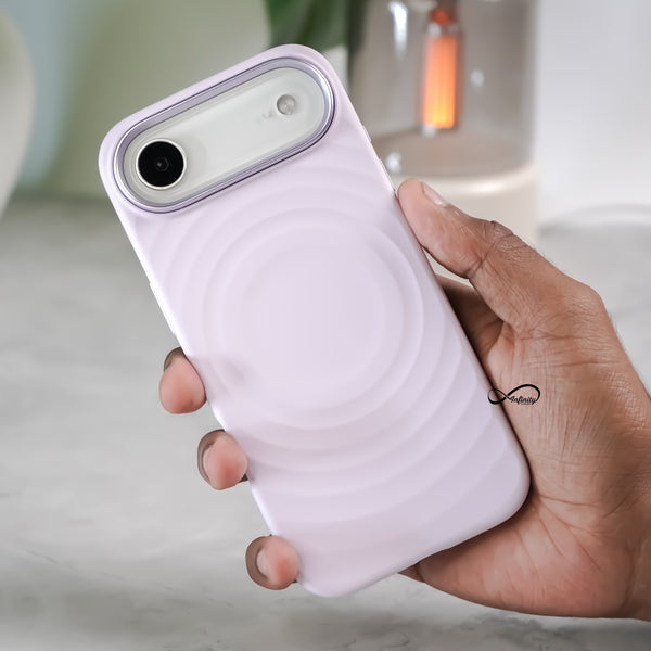 iPhone 17 Air Back Cover Case | Silicone Mag-X - Purple