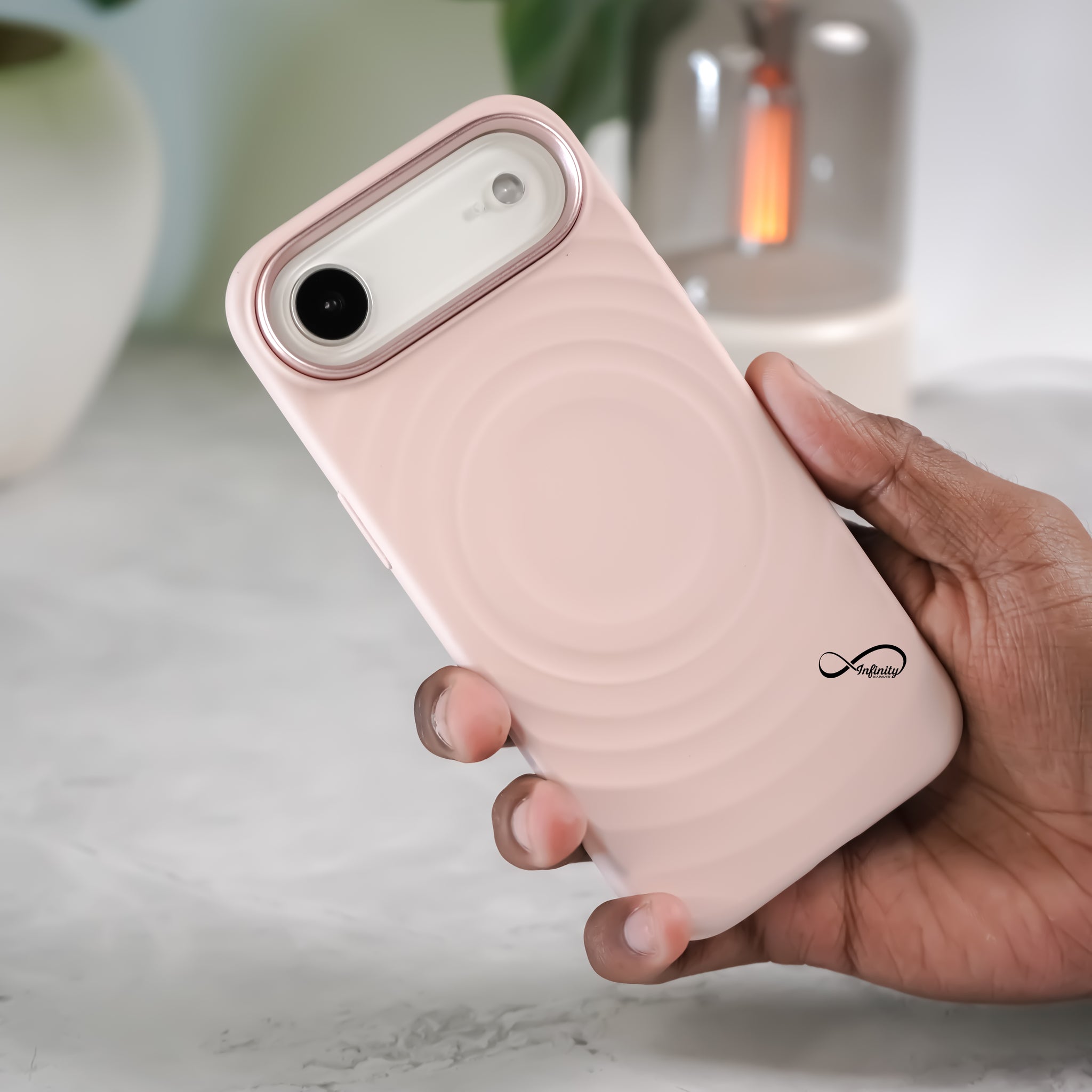 iPhone 17 Air Back Cover Case | Silicone Mag-X - Pink
