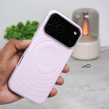 iPhone 17 Pro Max Back Cover Case | Silicone Mag-X - Purple