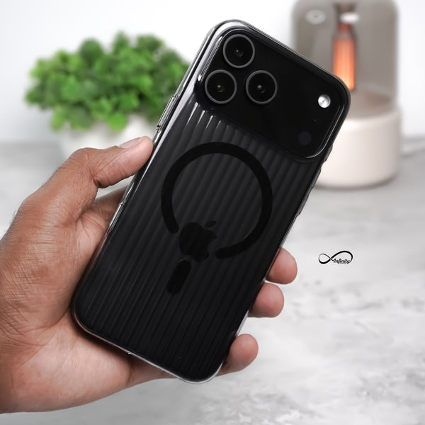 iPhone 17 Pro Max Back Cover Case | Suitcase Mag-X - Gray