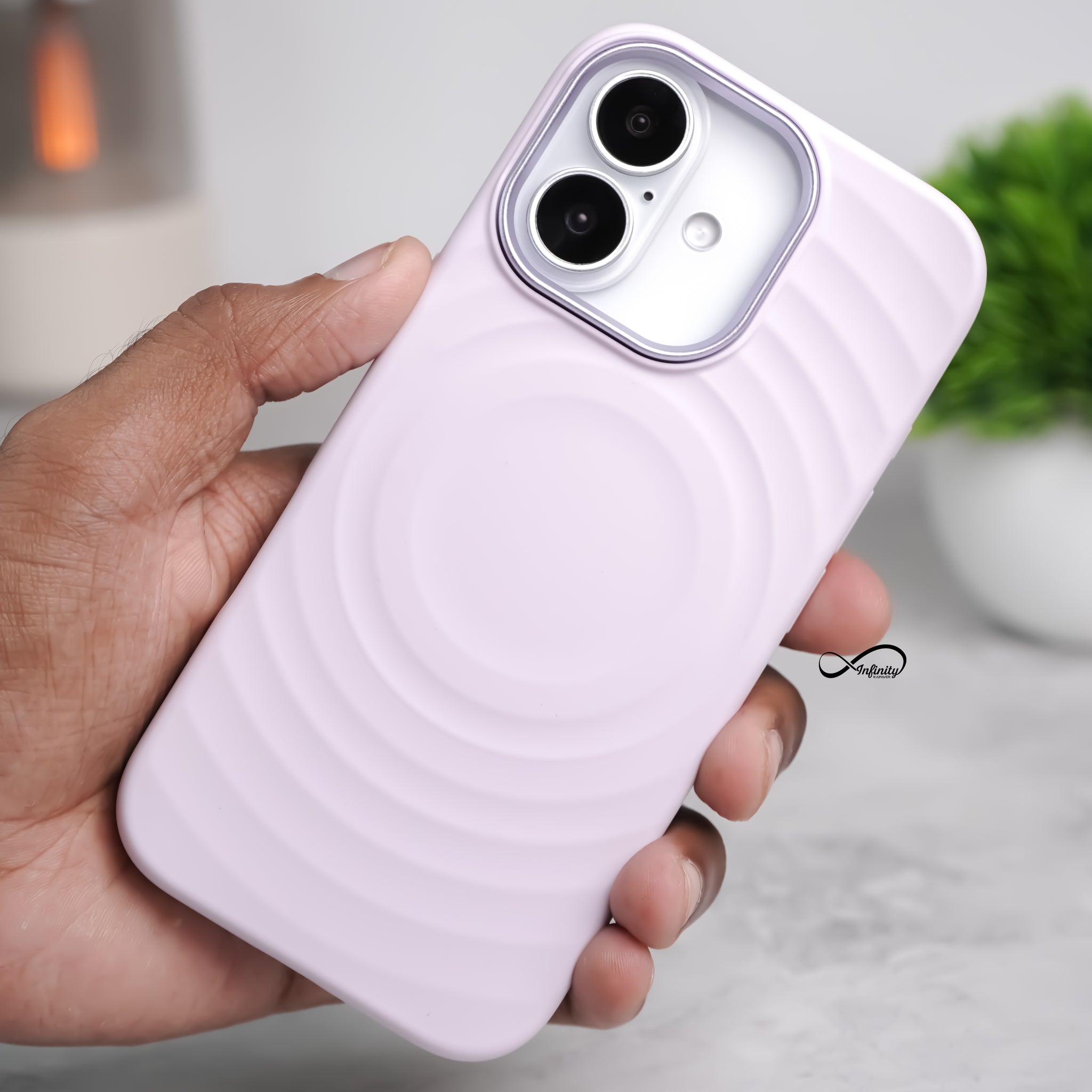 iPhone 17 Back Cover Case | Silicone Mag-X - Purple