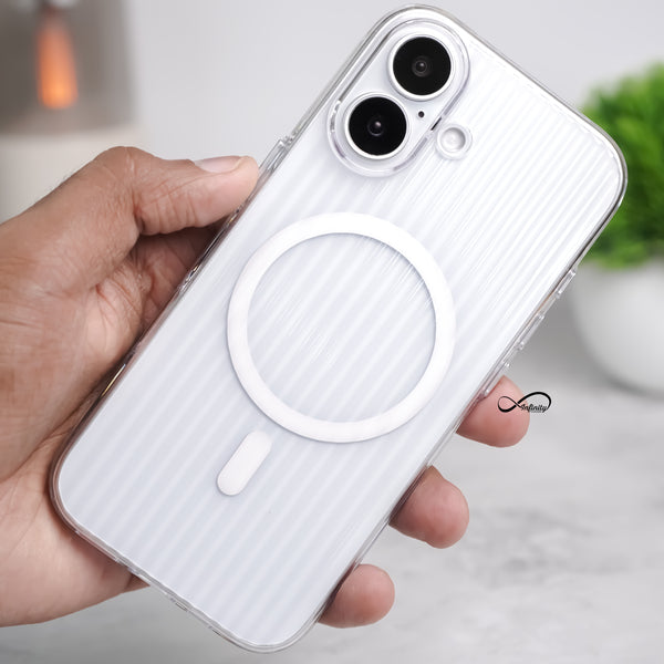 iPhone 17 Back Cover Case | Suitcase Mag-X - Matte Clear