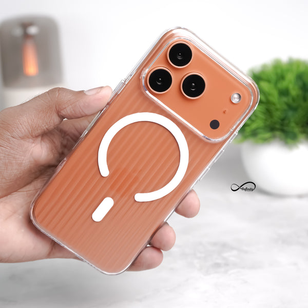 iPhone 17 Pro Back Cover Case | Suitcase Mag-X - Clear