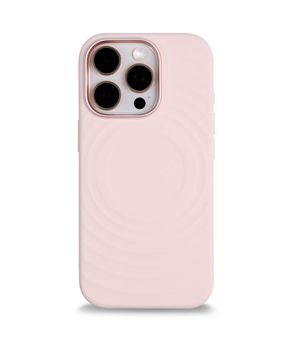 iPhone 16 Pro Max Back Cover Case | Silicone Mag-X - Pink