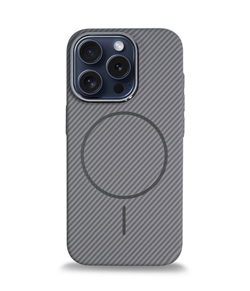 iPhone 15 Pro Back Cover Case | Elektro Armor Mag-X - Gray