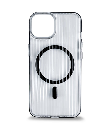 iPhone 14 Back Cover Case | Suitcase Mag-X - Matte Gray