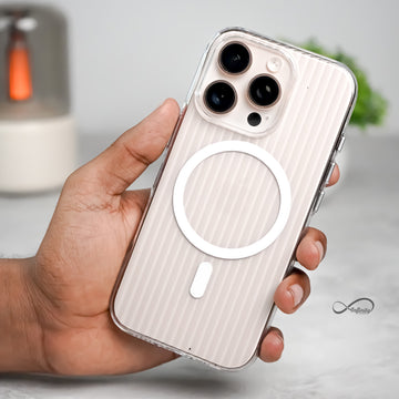 iPhone 16 Pro Max Back Cover Case | Suitcase Mag-X - Matte Clear