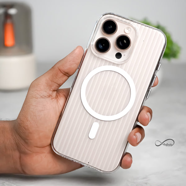 iPhone 16 Pro Max Back Cover Case | Suitcase Mag-X - Matte Clear