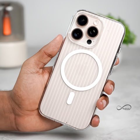 iPhone 16 Pro Max Back Cover Case | Suitcase Mag-X - Matte Clear