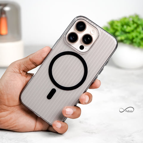 iPhone 16 Pro Max Back Cover Case | Suitcase Mag-X - Matte Gray