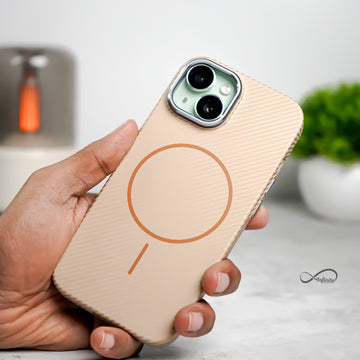 iPhone 15 Back Cover Case | Elektro Armor Mag-X - Gold