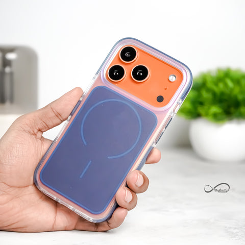 iPhone 17 Pro Back Cover Case | Aurora Original Mag-X - Galaxy Blue