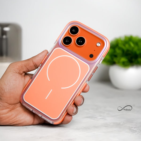 iPhone 17 Pro Max Back Cover Case | Aurora Original Mag-X - Galaxy Orange