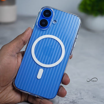 iPhone 16 Back Cover Case | Suitcase Mag-X - Matte Clear