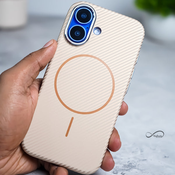 iPhone 16 Back Cover Case | Elektro Armor Mag-X - Gold