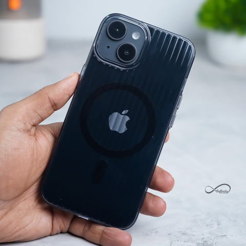 iPhone 13 Back Cover Case | Suitcase Mag-X - Matte Gray