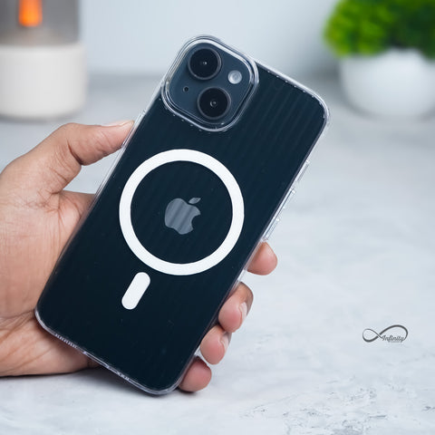 iPhone 14 Back Cover Case | Suitcase Mag-X - Matte Clear