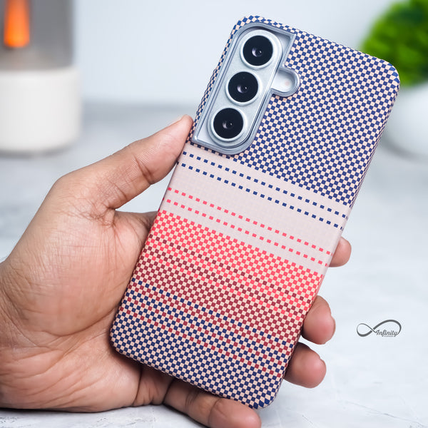 Samsung Galaxy S26 Plus Back Cover Case | Carbon Fiber Mag-X - Sunset Gray