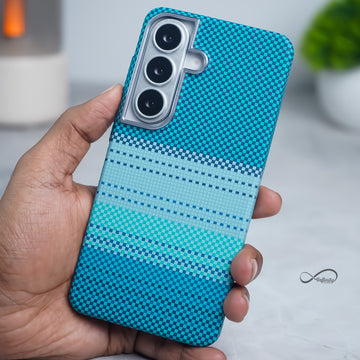 Samsung Galaxy S26 Back Cover Case | Carbon Fiber Mag-X - Moonrise Green