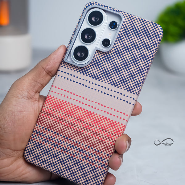 Samsung Galaxy S26 Ultra Back Cover Case | Carbon Fiber Mag-X - Sunset Gray