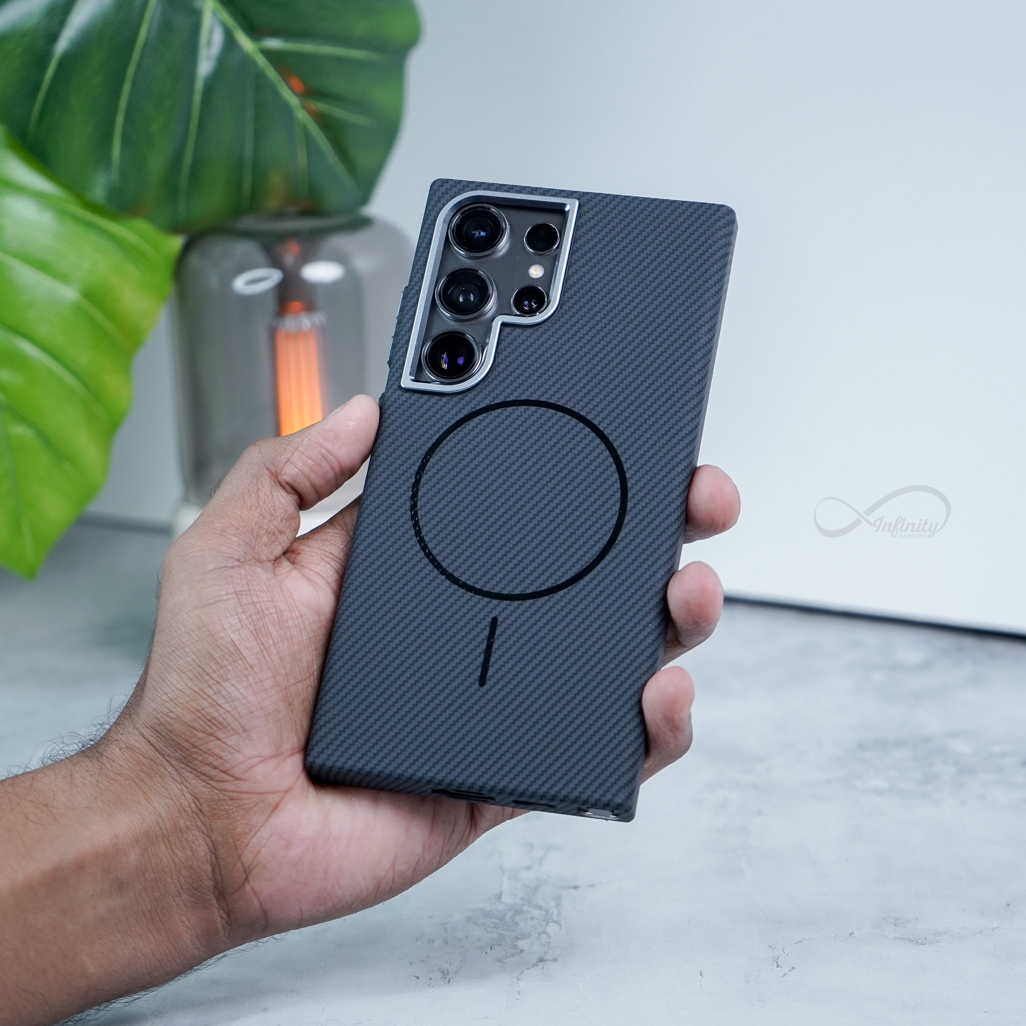 Samsung Galaxy S24 Ultra Back Cover Case | Elektro Armor Mag-X - Black