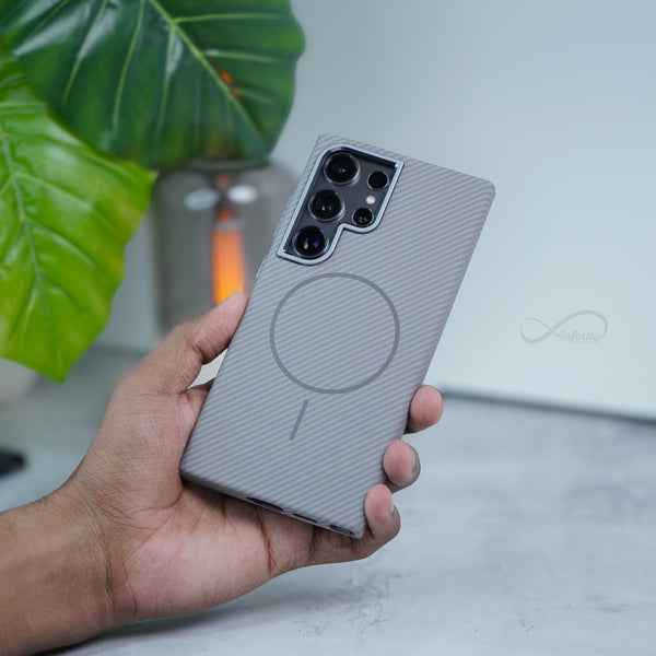 Samsung Galaxy S24 Ultra Back Cover Case | Elektro Armor Mag-X - Gray