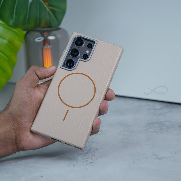 Samsung Galaxy S24 Ultra Back Cover Case | Elektro Armor Mag-X - Gold