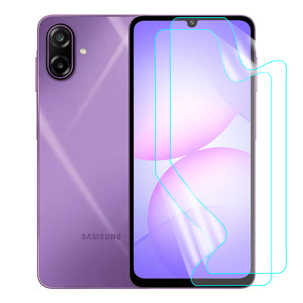 Samsung Galaxy M17e Screen Protector Guard [Matte Clear] | Easy Do Film - 2 Pack [NOT TEMPERED GLASS]
