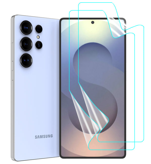 Samsung Galaxy S25 Ultra Screen Protector Guard [Clear] | Easy Do Film - 2 Pack [NOT TEMPERED GLASS]