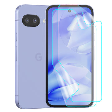 Google Pixel 9A Screen Protector Guard [Matte Clear] | Easy Do Film - 2 Pack [NOT TEMPERED GLASS]