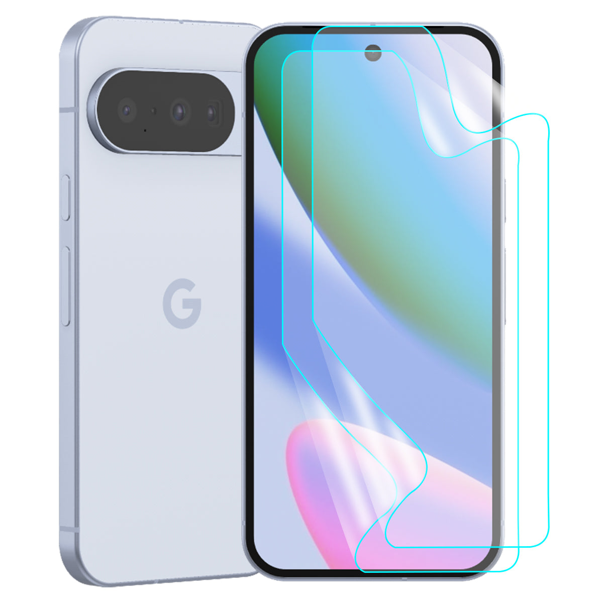 Google Pixel 10 Screen Protector Guard [Matte Clear] | Easy Do Film - 2 Pack [NOT TEMPERED GLASS]