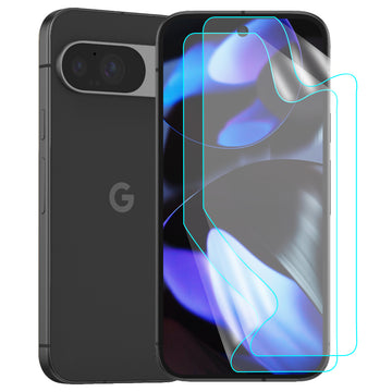 Google Pixel 9 Screen Protector Guard [Matte Clear] | Easy Do Film - 2 Pack [NOT TEMPERED GLASS]