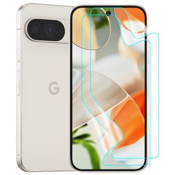 Google Pixel 9 Pro Screen Protector Guard [Clear] | Easy Do Film - 2 Pack [NOT TEMPERED GLASS]
