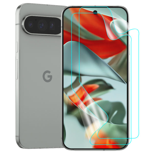 Google Pixel 9 Pro XL Screen Protector Guard [Clear] | Easy Do Film - 2 Pack [NOT TEMPERED GLASS]