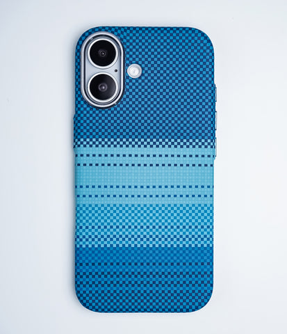 iPhone 17 Back Cover Case | Carbon Fiber Mag-X - Moonrise Green