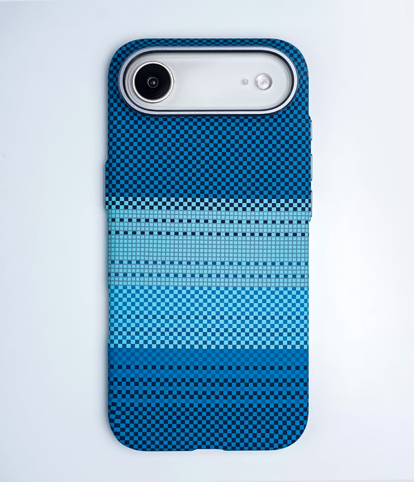 iPhone 17 Air Back Cover Case | Carbon Fiber Mag-X - Moonrise Green